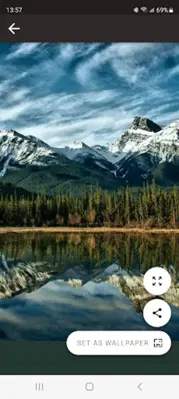 Mountains Wallpapers android App screenshot 0