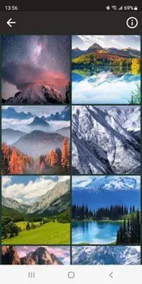 Mountains Wallpapers android App screenshot 3